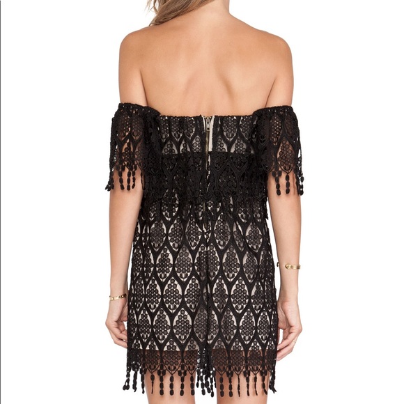Stone Cold Fox Black Lace Dress - Picture 2 of 6
